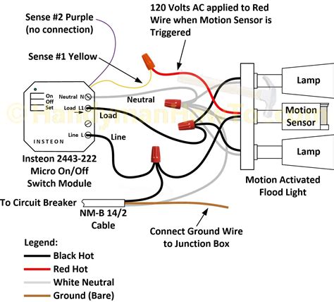 junction box floodlight|outdoor flood light wiring diagram.